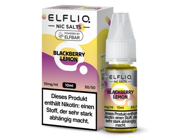 ELFLIQ - Blackberry Lemon Nikotinsalz Liquid