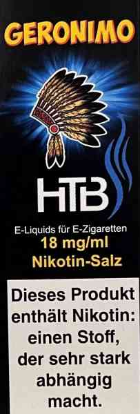 HTB - Geronimo 10 ml Liquid
