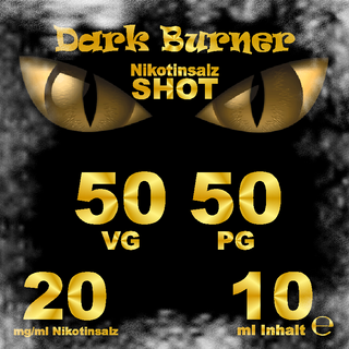 Dark Burner Salt Shot 10 ml Nikotinsalz 20 mg