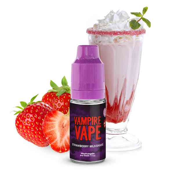 Vampire Vape - Strawberry Milkshake 10 ml Liquid