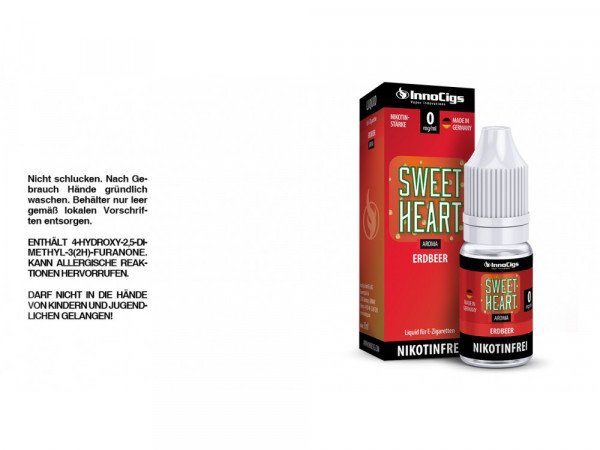InnoCigs - Sweetheart - Erdbeere 10 ml