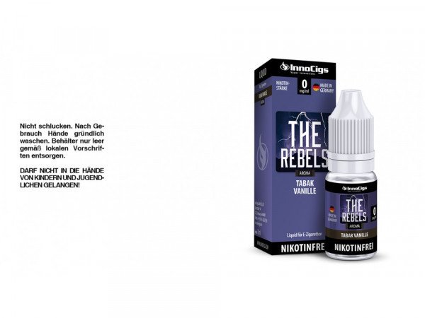 The Rebels - Tabak Vanille 10 ml