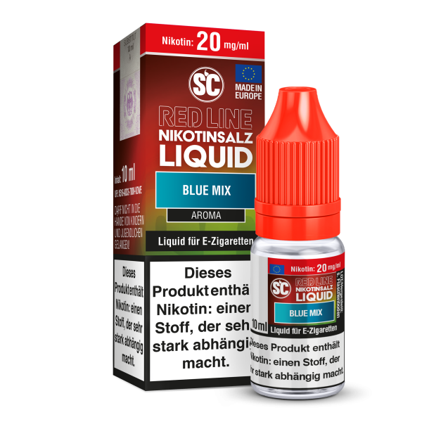 SC - Red Line - Blue Mix Nikotinsalz Liquid 10ml