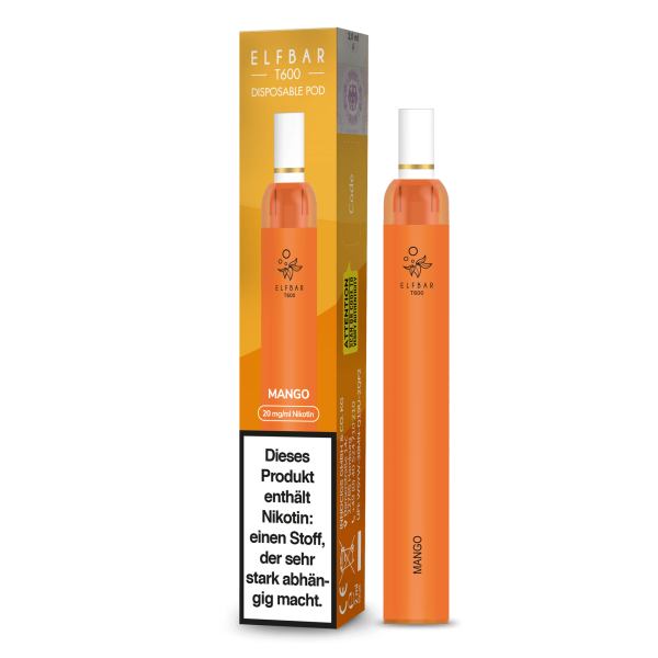 Elf Bar T600 - Mango 20 mg Einweg E-Zigarette