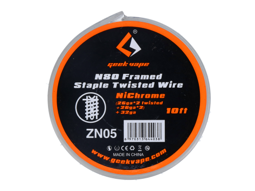 N80 Framed Staple Twisted Draht