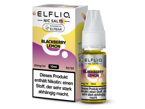 ELFLIQ - Blackberry Lemon Nikotinsalz Liquid