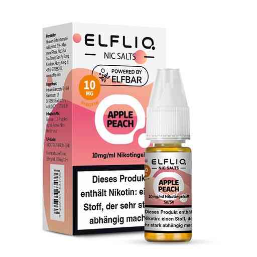 ELFLIQ - Apple Peach Nikotinsalz Liquid