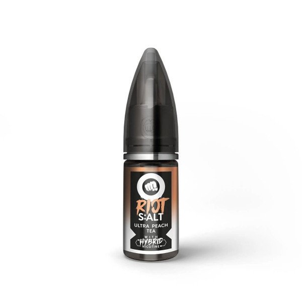 Riot Squad - Black Edition - Ultra Peach Tea - Hybrid Nic Salt Liquid 10 ml
