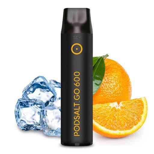 Pod Salt - GO 600 Orange Ice 20 mg Einweg E-Zigarette