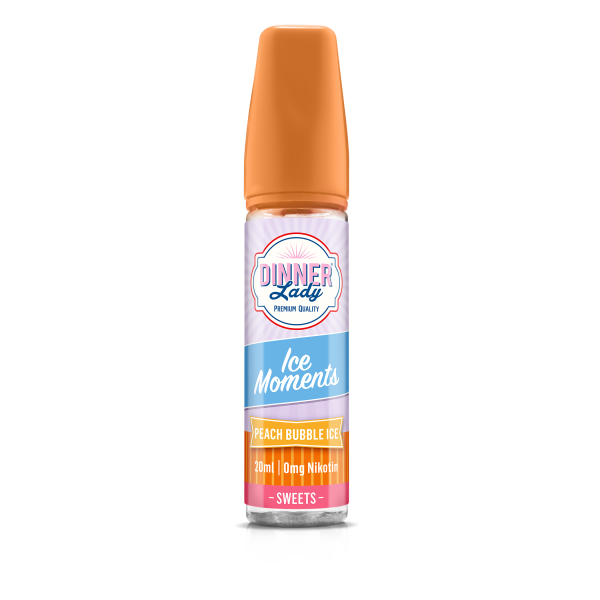 Dinner Lady - Moments Ice - Peach Bubble Ice Aroma