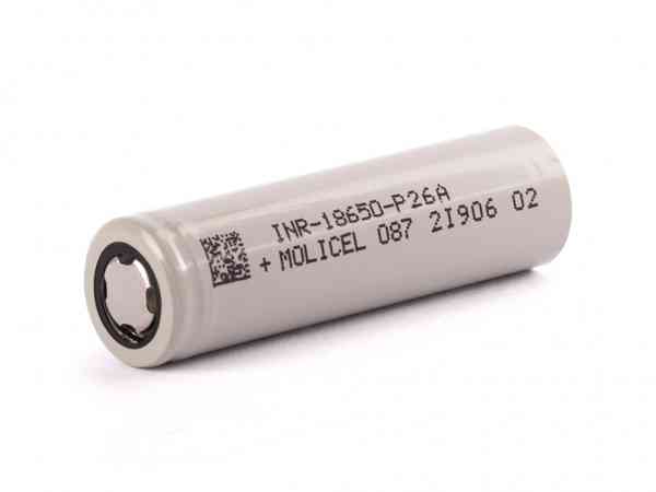 Molicel - INR18650 - P26A Akku
