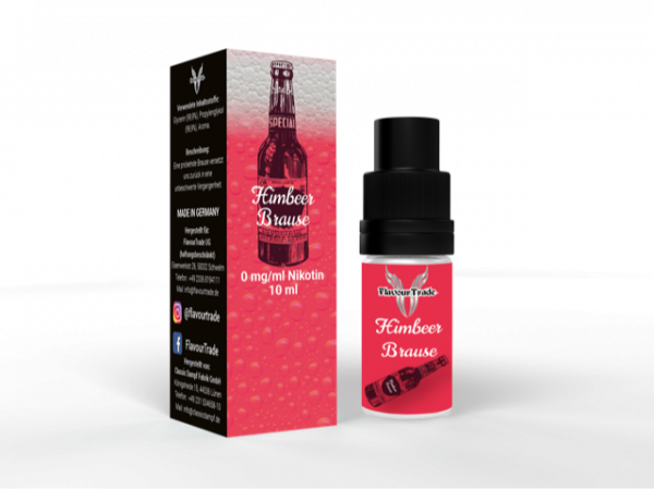 Flavour Trade - Himbeer Brause 10 ml - MHD-Ware