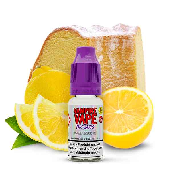 Vampire Vape - Sweet Lemon Pie Nikotinsalz Liquid