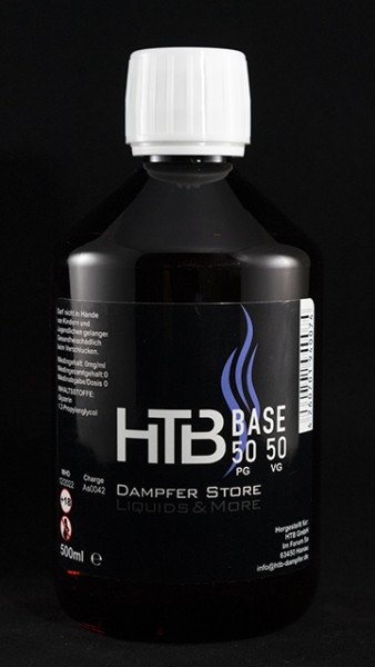 HTB Base 500 ml PG50/VG50 - 0 mg