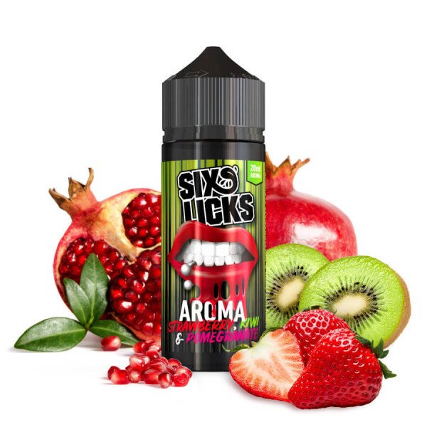Six Licks - Strawberry Kiwi Pomegranate Aroma