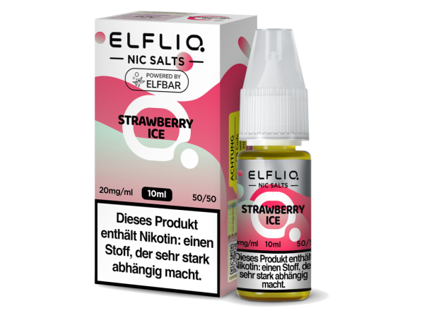 ELFLIQ - Strawberry Ice Nikotinsalz Liquid
