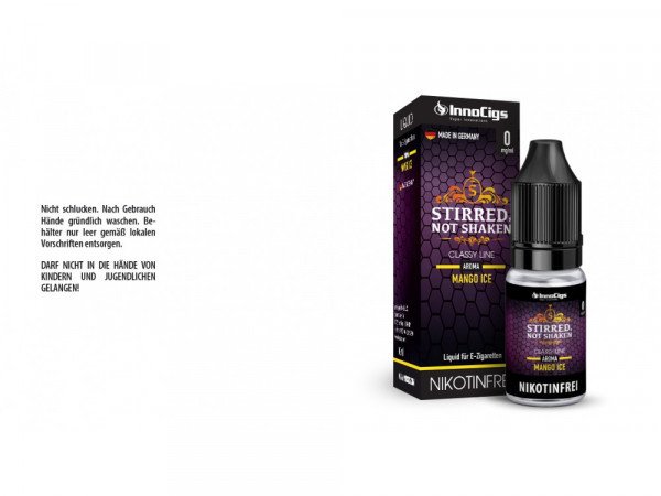 InnoCigs - Classy Line - Stirred, not Shaken Mango 10 ml