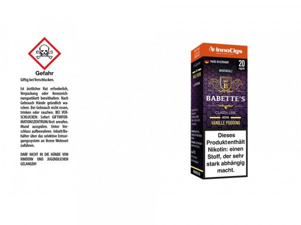 InnoCigs - Babette´s Nikotinsalz