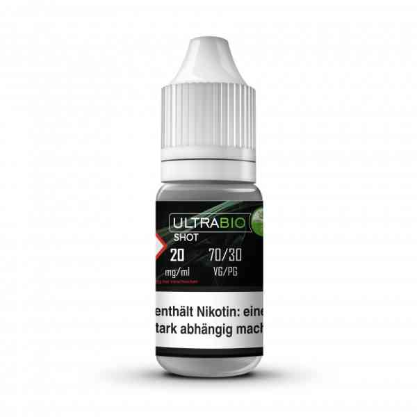 Ultrabio Nikotinshots 20mg VG70/PG30