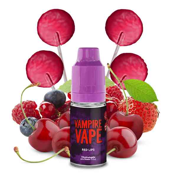 Vampire Vape - Red Lips 10 ml Liquid