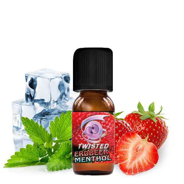 Twisted Vaping - Erdbeer Menthol Aroma 10 ml