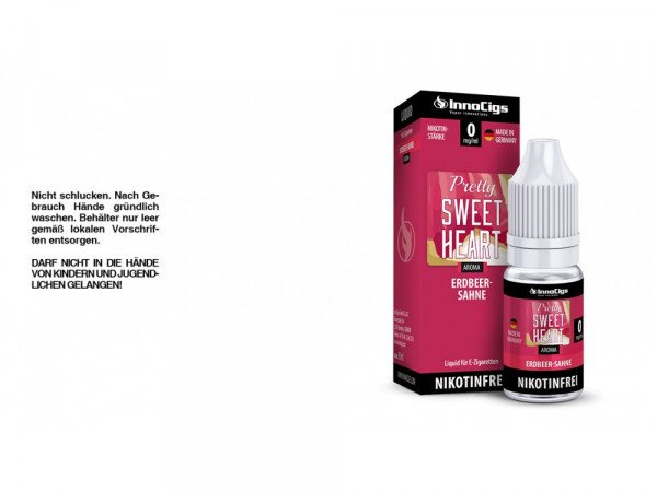 InnoCigs - Pretty Sweetheart - Sahne Erdbeere 10 ml