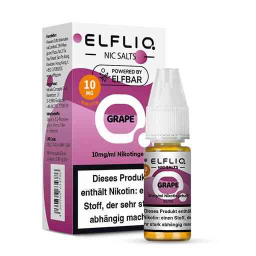 ELFLIQ - Grape Nikotinsalz Liquid