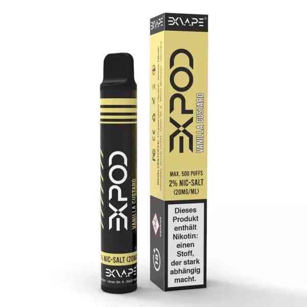 Expod - Vanilla Custard Einweg E-Zigarette 20mg