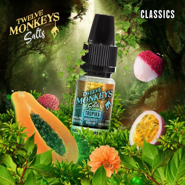 Twelve Monkeys - Tropika Nikotinsalz