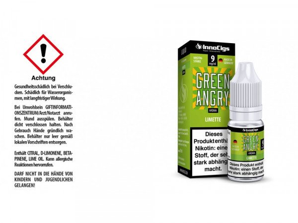 InnoCigs - Green Angry - Limette 10 ml