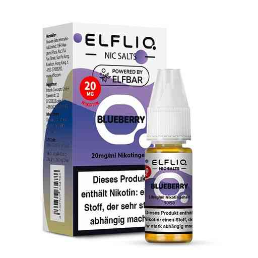 ELFLIQ - Blueberry Nikotinsalz Liquid