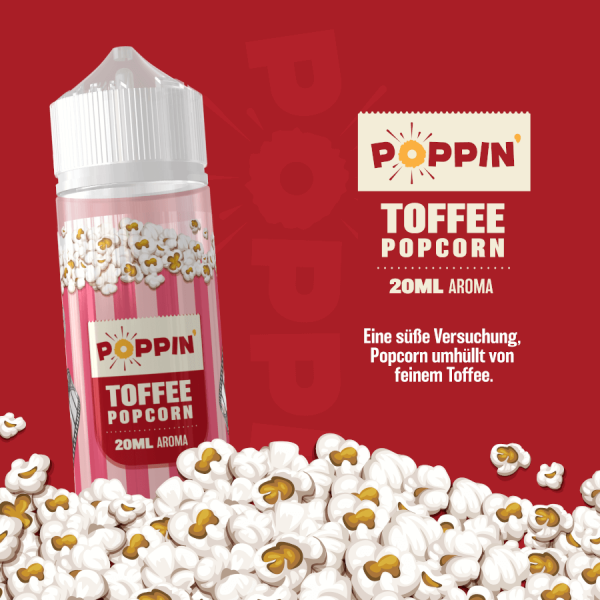 Poppin - Toffee Popcorn Aroma