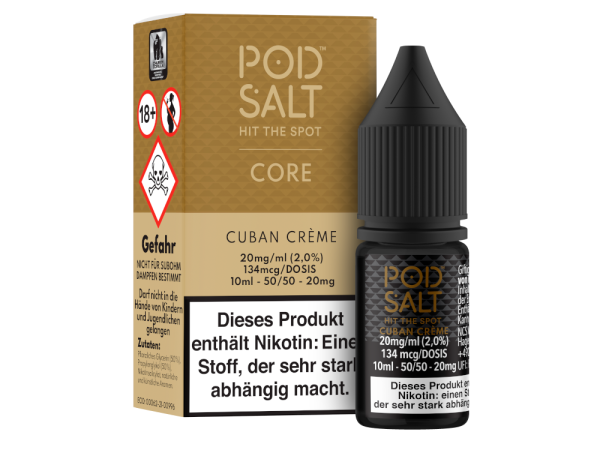 Pod Salt - Cuban Creme Nikotinsalz