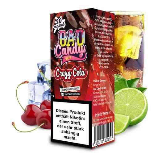 Bad Candy Crazy Cola Nikotinsalz 10ml