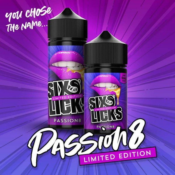 Six Licks - Passion 8 - Limited Edition 100 ml