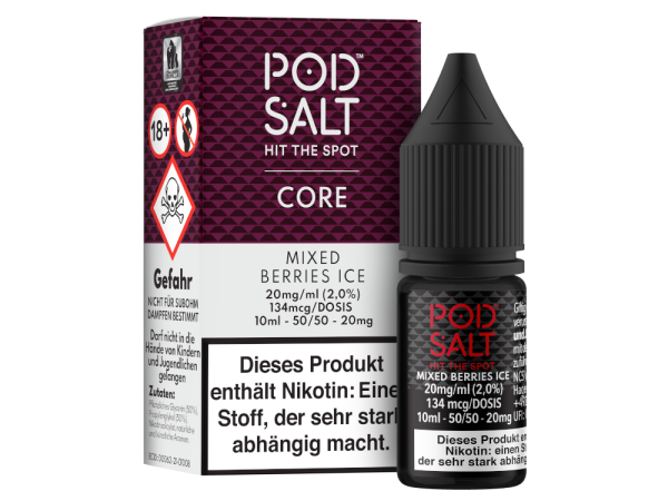Pod Salt - Mixed Berries Ice Nikotinsalz