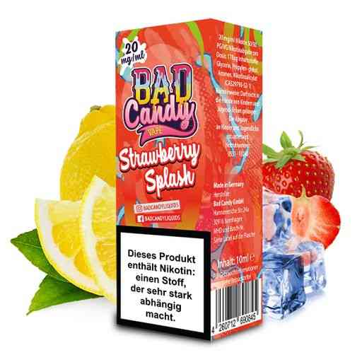 Bad Candy Strawberry Splash Nikotinsalz 10ml