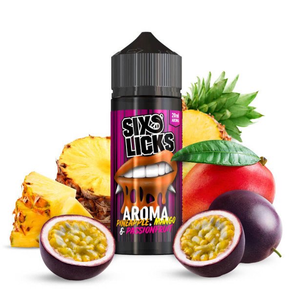 Six Licks - Pineapple Mango Passionfruit Aroma