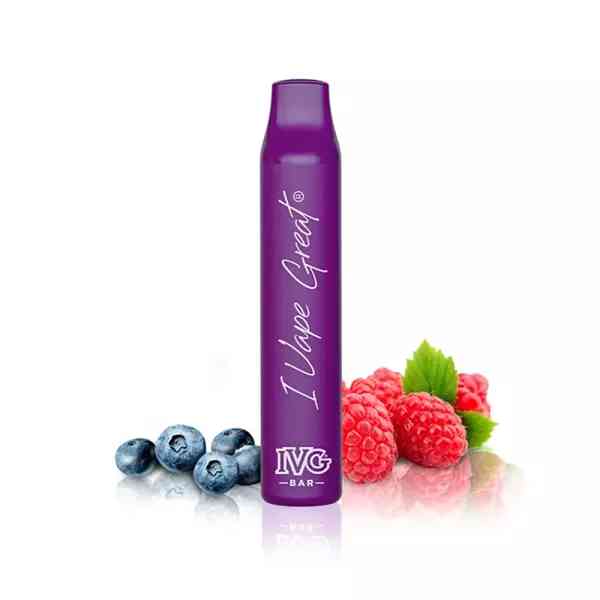 IVG Bar - Blueberry Sour Raspberry Einweg E-Zigarette 20mg