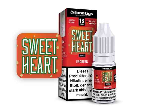 InnoCigs - Sweetheart - Erdbeere 10 ml