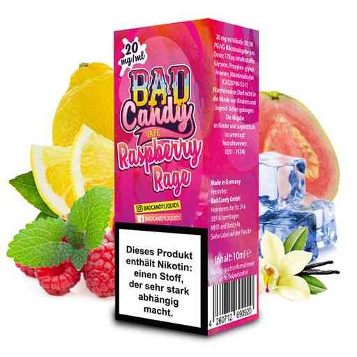 Bad Candy Raspberry Rage Nikotinsalz 10ml