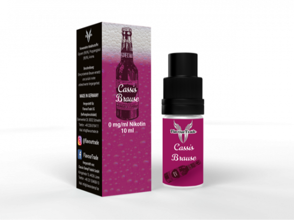Flavour Trade - Cassis Brause 10 ml - MHD-Ware