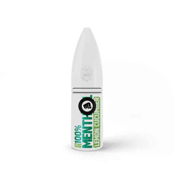 Riot Squad - Menthol 100% - Lemon Cucumber - Hybrid Nic Salt Liquid 10ml